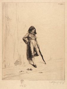 De schoenen door Ignaz Marcel Gaugengigl