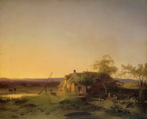 Avondlandschap