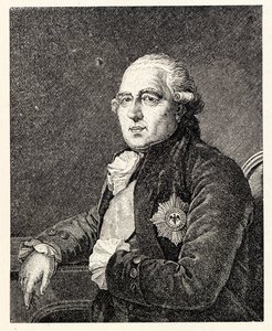 Portret van Ewald Friedrich Graf von Hertzberg 1725-1795 door Ignaz Sebastian Klauber