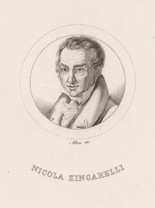 Portret van de Componist Nicola Antonio Zingarelli 1752-1837