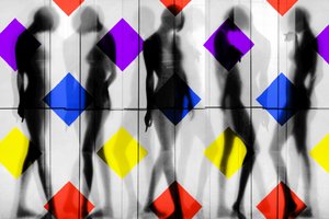 Ritmische geometrische figuren door Igor Shrayer