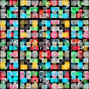 Levendige abstracte blokken