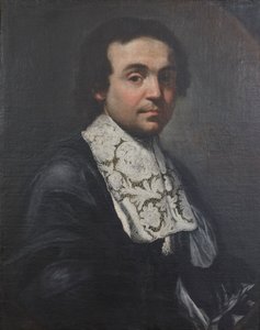 Portret van een man, ca. 1670 door Il (1639 1709) Baciccio
