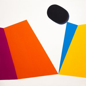 Geometrische kleurblokken door Ildefonso Martín