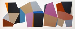Geometrische kleurblokken door Ildefonso Martín