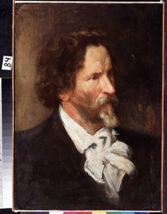 Portret van de kunstenaar Ilja Repin