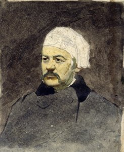 Portret van de Russische componist Mikhail Ivanovitch Glinka door Ilya Efimovich Repin