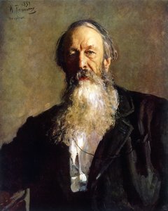 Portret van VV Stasov
