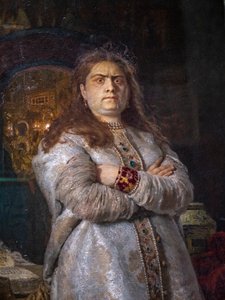 TSAREVNA SOFIA ALEXEIEVNA IN HET NOVODEVICHY KLOOSTER