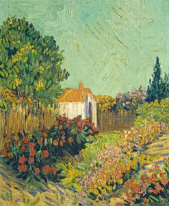 Landschap door Imitator of Vincent van Gogh