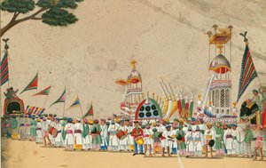 Festivaloptocht, ca. 1800