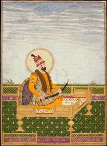 Portret van Nader Shah