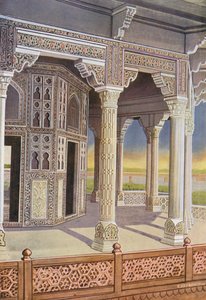 De Summon Burj, interieur (kleurenfoto) door Indian photographer