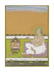 Een Wijze van de Pushtimarg Sekte en Shri Nathji