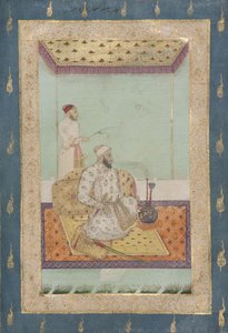 Abdul Ghaffar Khan Bahadur, c.1680 door Indian School
