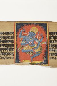 Dansende Heruka, ca. 1150-1200 door Indian School