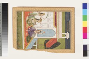 Desavarati Ragini van Dipak, begin 18e eeuw door Indian School