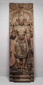 Festivalfiguur: Vishnu door Indian School