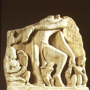 Beeld van Natesa, Chittorgarh, Rajasthan, Pratihara dynastie