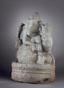 Ganesha, 12e-13e eeuw door Indian School