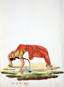 Indiase Vrouw die Danst
