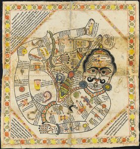 Jain tantrische schilderij, Rajasthan