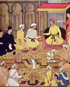 Jezuïeten aan het hof van een Indiase prins door Indian School