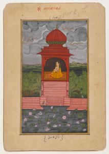 Kamodani Ragini, pagina uit een verspreide Ragamala-serie