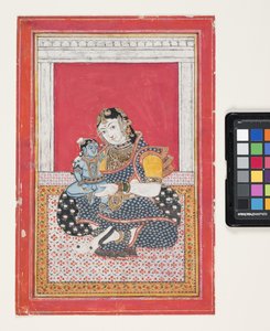 Krishna en Yashoda