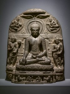 Maravijaya Boeddha. Noord-India, Bihar