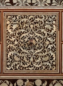 Mughal kabinet, Gujarat of Sindh, West-India door Indian School