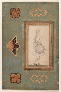 Portret van Kuka Azam Shah, ca.1640