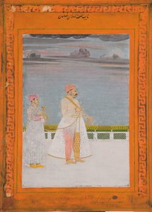 Portret van Mirza Husain Raza Khan, c.1780 door Indian School