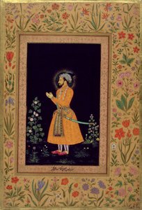 Portret van Shah Jahan (1592-1666) Mughal, ca. 1632 door Indian School
