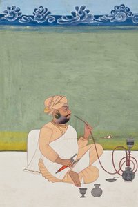 Portret van een Khanphata Yogi, ca. 1800
