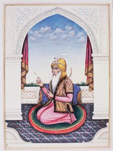 Ranjit Singh (1780-1839) Maharadja van Punjab door Indian School