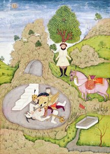 Rustam doodt de Witte Demon, uit de 