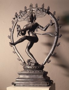 Shiva Nataraja als de Heer van de Dans, c.846 (brons) door Indian School