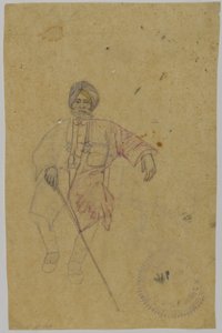 Schets van een Maharaja