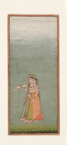 Twee hofdames met vuurwerk, ca. 1725