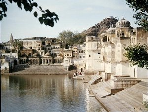 Zicht op de stad door Indian School