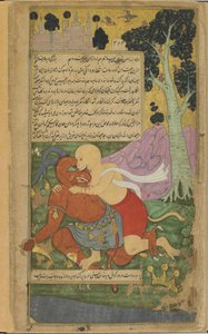 Sugriva wint zijn vrijheid door de plotselinge verminking van Kumbhakarna door Indian School