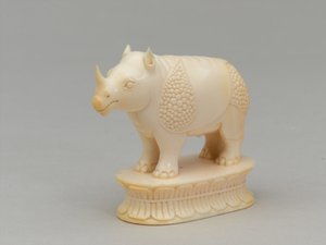 Witte loper, schaakstuk, India, ca. 1820 door Indian School