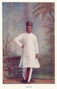 Indiase Inboorlingen: Bania (gekleurde foto)