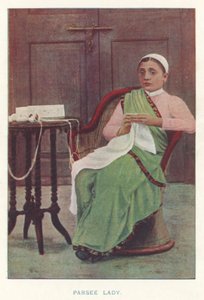 Indiase Inboorlingen: Parsee Dame