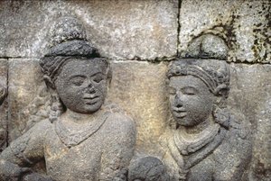 Detail van de buitenkant door Indonesian