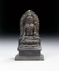 Javaanse figuur van Padmapani, eind 9e eeuw