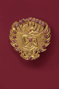 Broche, eind 19e eeuw door Indonesian School
