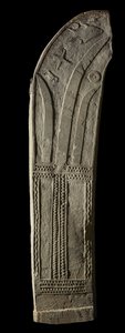 Gedenksteen of grafsteen (penji reti), ca. 19e eeuw (steen) door Indonesian School
