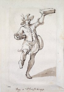 Een verkoper van muizenvallen door Inigo Jones